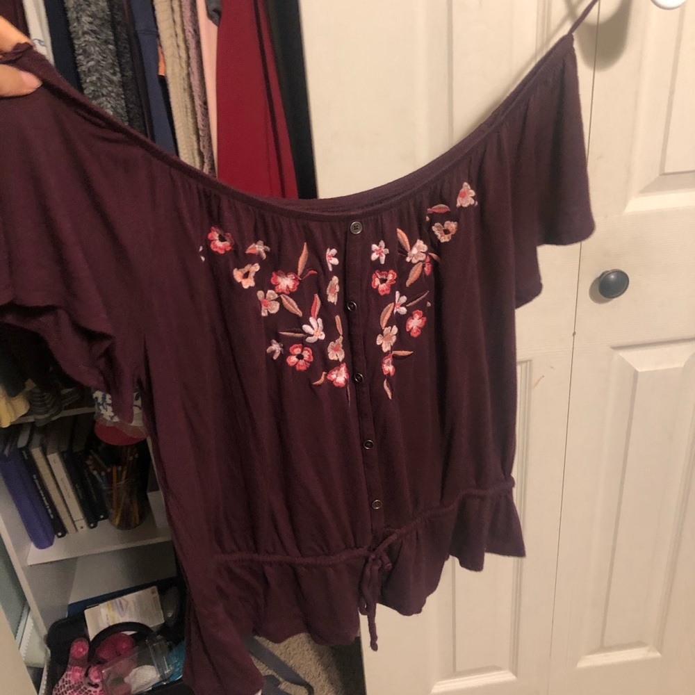 Off the shoulder top
